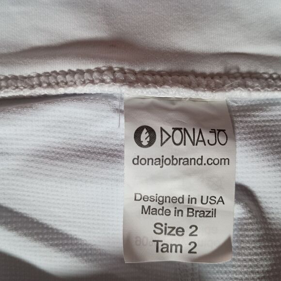 Dona Jo Skort Womens Large Short Polyamide All Seasons White Pull On - Picture 3 of 5